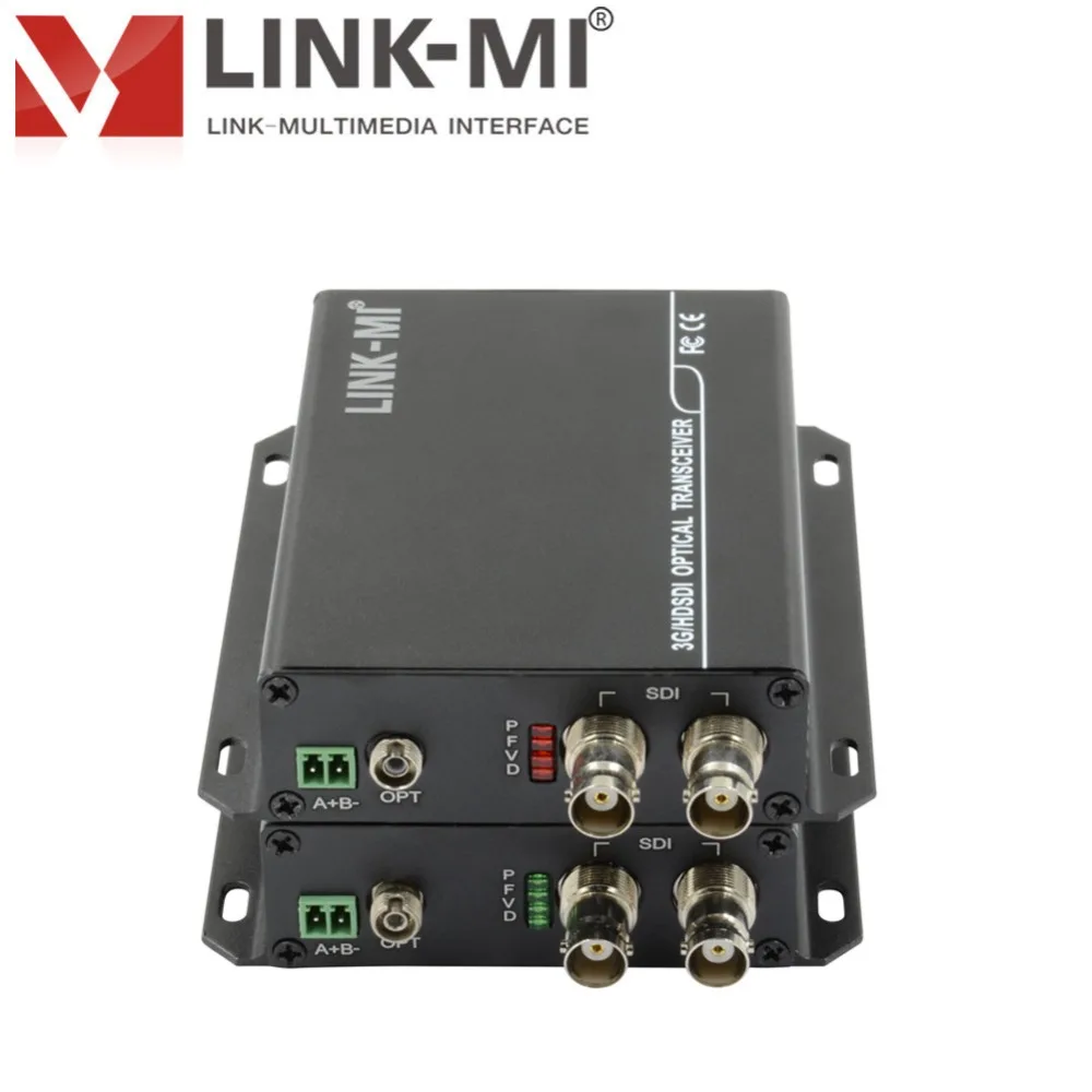LINK MI SF01 1 CH 3G/HD SDI расширитель через волоконно оптического 20 км с RS485