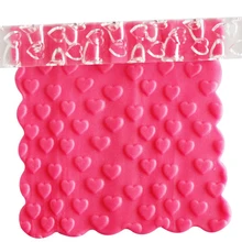 Форма любви помадка Скалки тисненая Скалка торт украшения из акрила тесто Sugarcraft ролик помадка украшения