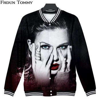 

3D Baseball Jacket 2018 New Style Harajuku Fashion Unisex Outwear Cool Girl Young Casual Autumn/winter Jacket