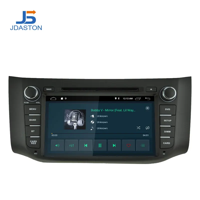 Flash Deal JDASTON Android 9.1 Car DVD Player For Nissan Sylphy Sentra 2012-2016 Pulsar Multimedia GPS Navigation 2 Din Car Radio Stereo 2