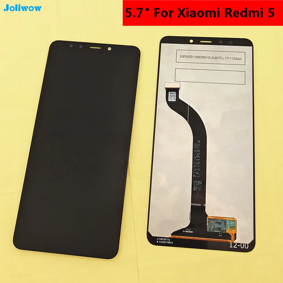 Tested 5 7 For Xiaomi Redmi 5 Redmi5 LCD Display And Touch Screen Digitizer Assembly Replacement