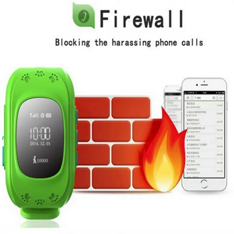 Q50 Kids Smart GPS/GSM Tracker Watch Anti-lost Locator Alarm Clock Smartwatch Remote Monitor SOS | Электроника