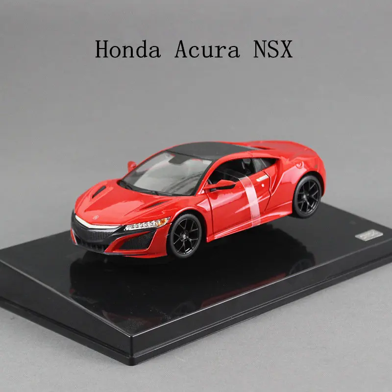 Maisto 1:24 Honda Acura ACURA NSX модель автомобиля из сплава, украшение, коллекция игрушек, инструменты, подарок - Цвет: Honda Acura NSX