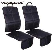 1/2/3 шт 123x48 см сиденья комплекты из искусственной кожи Ткань Оксфорд коврики для детей Нескользящие спереди на заднем сиденье с закругленными краями и сумка-Органайзер