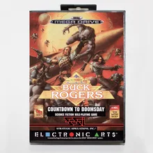 Бак Роджерс обратный отсчет до Doomsday игры Картридж 16 бит MD карточная игра с коробку для Sega Mega Drive для бытие