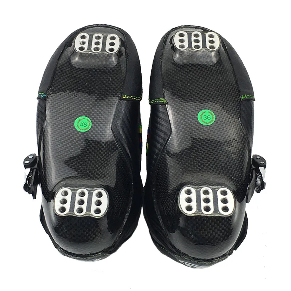 JEERKOOL المهنية Inlines سرعة الأسطوانة أحذية ل Adulte الاطفال رجل الأحذية ألياف الكربون سباق SH42