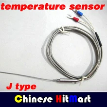 1 шт. 1 м J Тип термопары сенсор Тип s выхлопной зонд высокая температура нити с 6 мм резьбой# J173-1