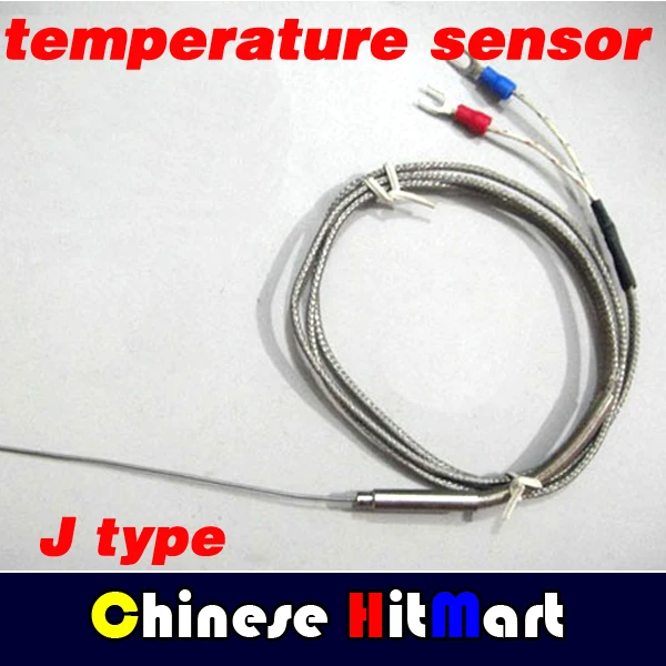 

1pcs 1m J Type Thermocouple Sensor types Exhaust Probe High Temperature Threads New with 6mm Thread #J173-1