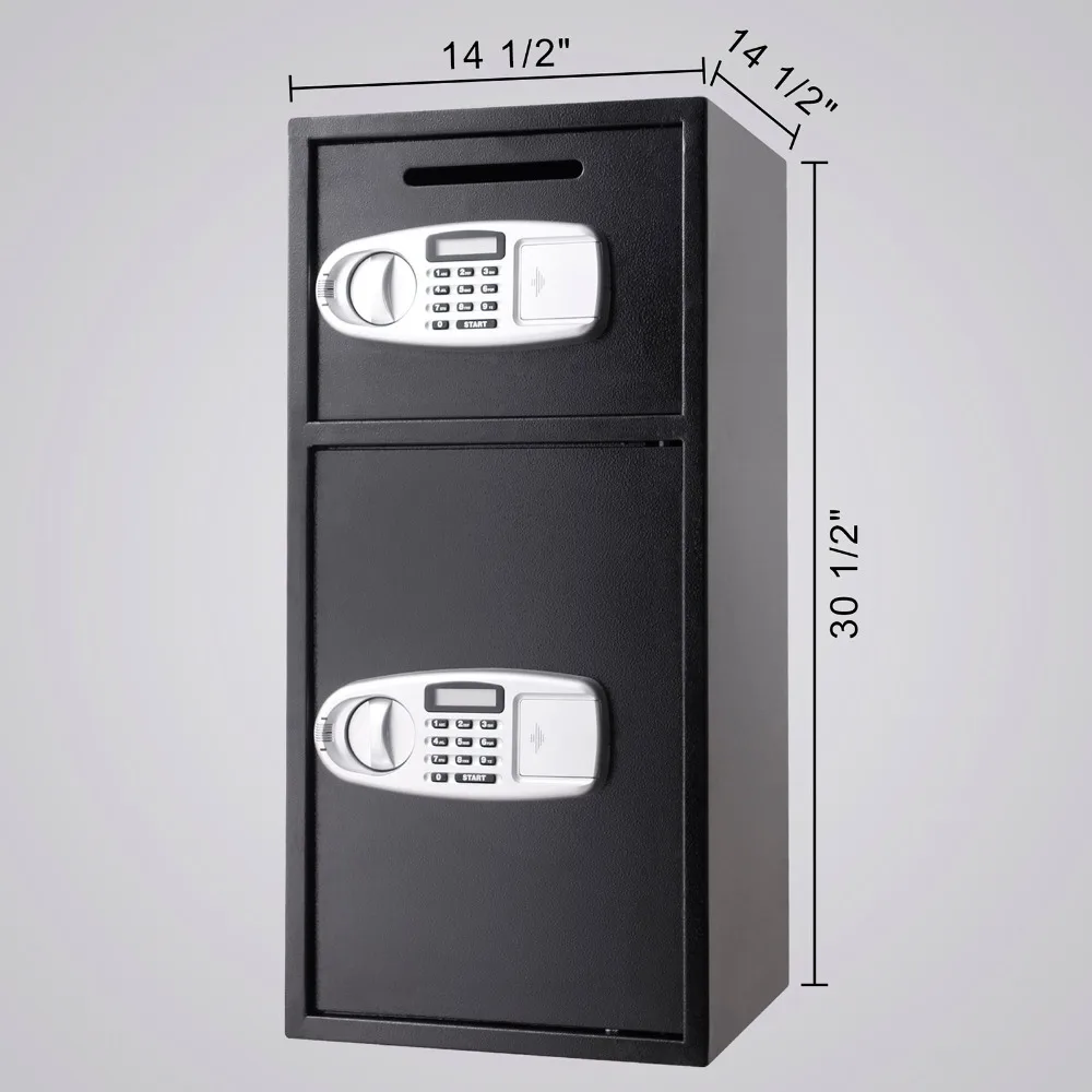 Vevor Security Safe Box Double Door Digital Safe Depository For