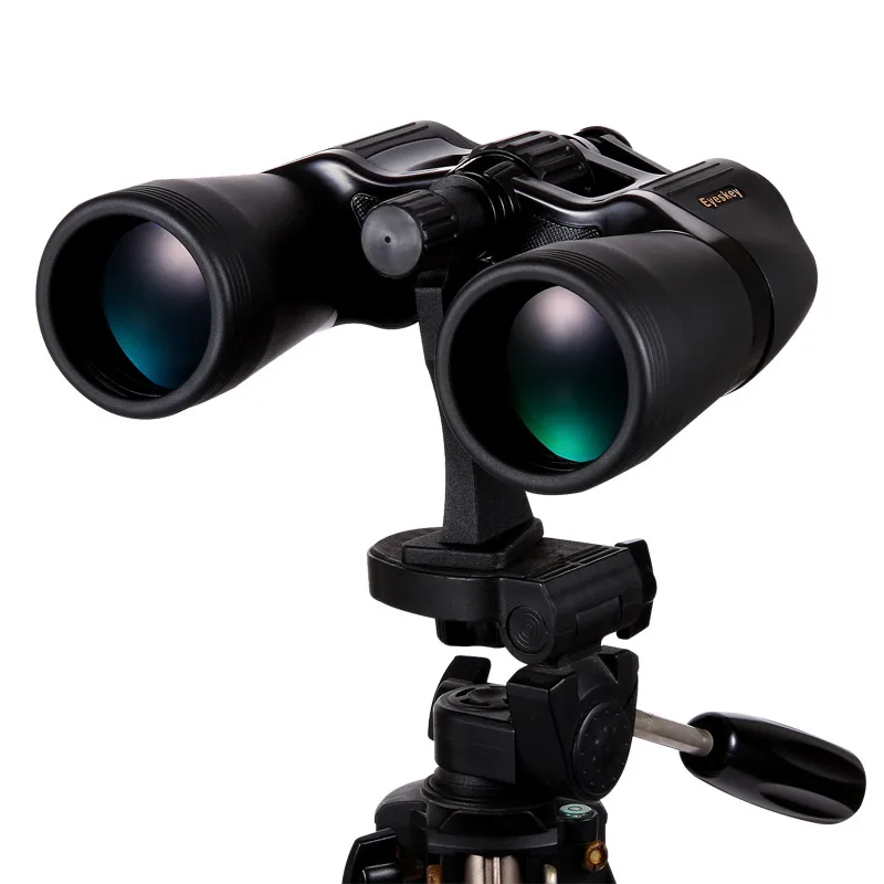 Eyeskey10-22x50 с большим увеличением, дальний зум Bak4 Porro, профессиональный бинокль для кемпинга, охоты, мощный телескоп