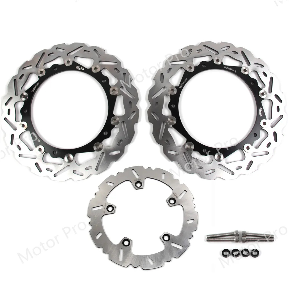 

For Bmw R1200GS ADVENTURE 2013 2014 Front Rear Brake Disc Disk Rotor Kit Motorcycle R 1200 GS R1200 1200GS 13 14 CNC Aluminum