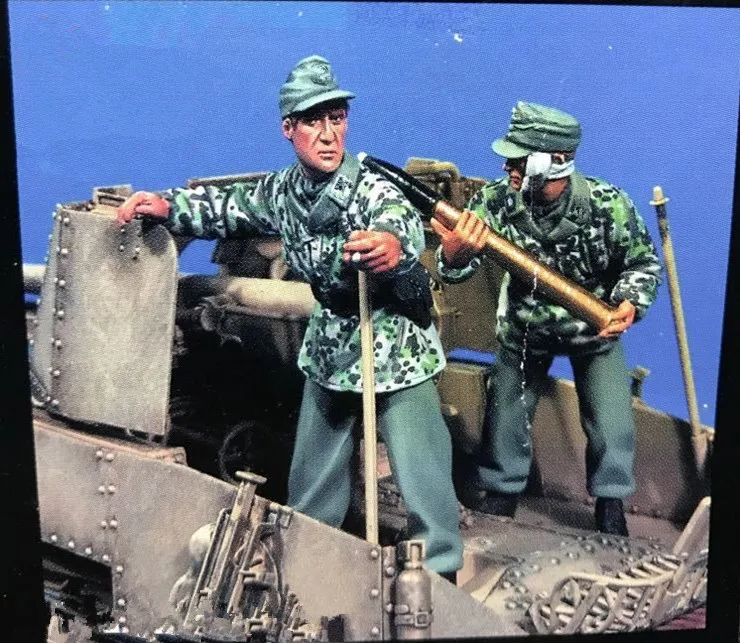 1/35 каучуковая фигурка модель комплект Unassambled Неокрашенный 00627 (без майки)|Наборы