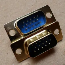 5 шт./лот vga проволочная головка сварочная головка VGA штекер vga позолоченные вилки