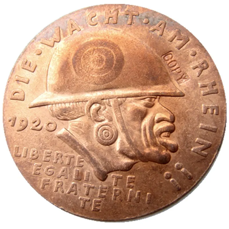 

Germany 1920 Commemorative Coin The Black Shame Medal 100% Copper Rare Copy Coin