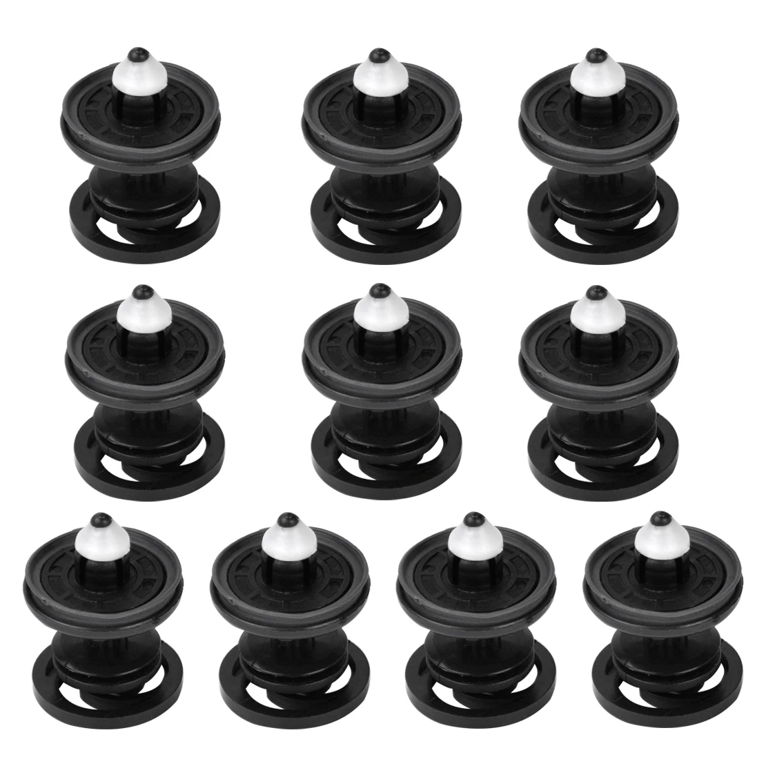 

CITALL 7L6868243 10Pcs Car Interior Door Trim Panel Push Type Fastener Clip for Audi Q5 A4 A7 Quattro VW Golf Passat GTI Beetle