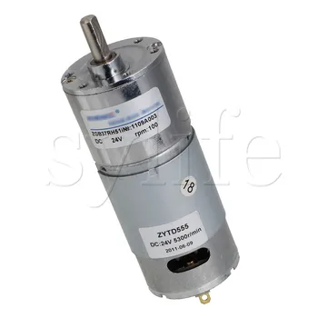 

24V DC 100 RPM High Torque Gear Box Speed Control Electric Motor Reversible