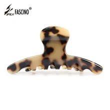 Высокое качество 9,8 см Длина Длинные ацетатные шпильки заколка для волос Краб Волосы Когти для женщин девушка волосы ювелирные изделия аксессуары AG820054