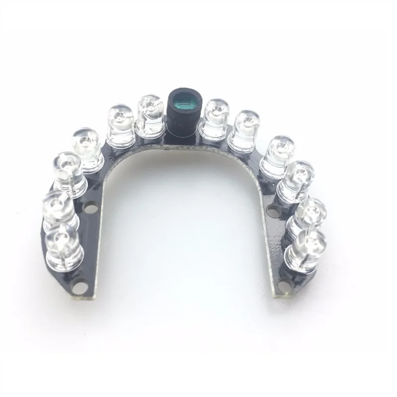 Инфракрасный 12 ИК светодиодный светильник для камер видеонаблюдения 5 мм 90 градусов 850nm CCTV аксессуары