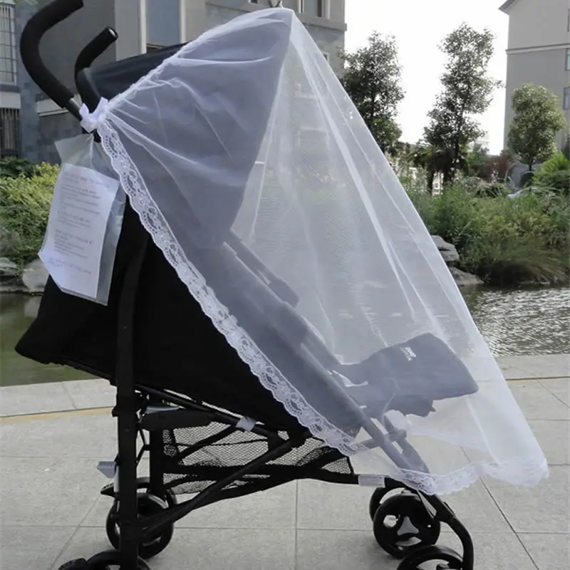 Baby Stroller Pushchair Mosquito Insect Shield Net Safe Infants