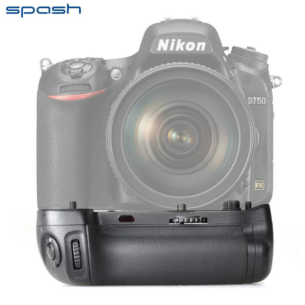 Spash Вертикальная Батарейная ручка с 1 шт. EN EL15 батарея для NIKON D750 as MB D16 держатель