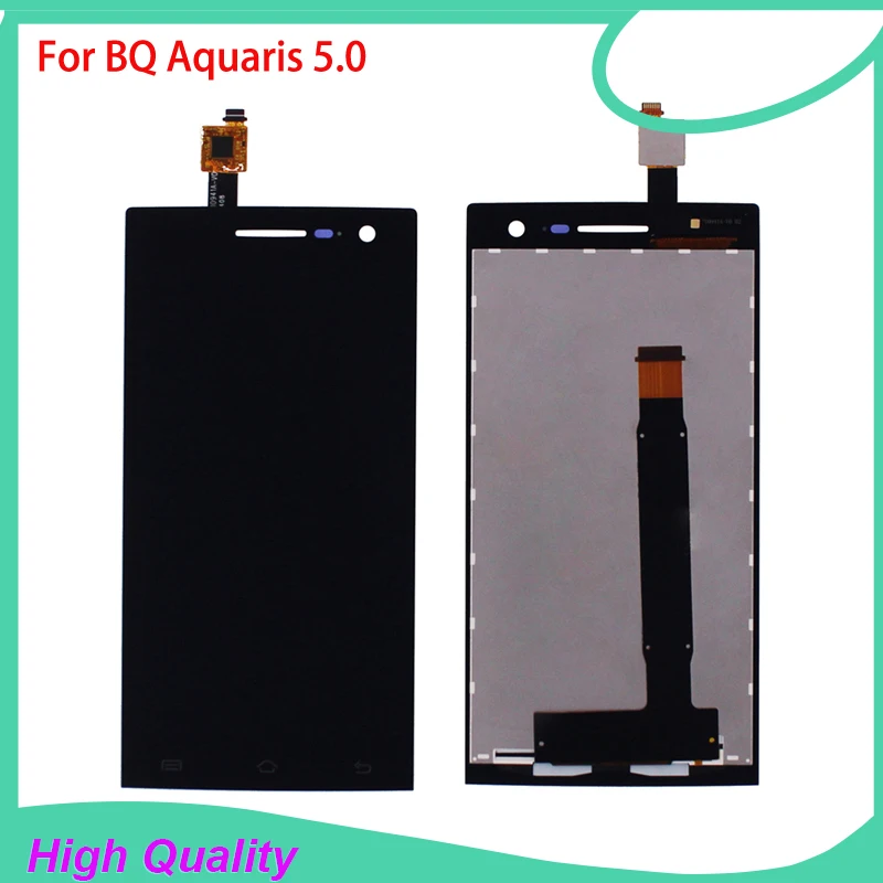 

Original LCD Display For BQ Aquaris 5.0 5inch Touch Screen Digitizer Assembly 100%Guarantee Mobile Phone LCDs