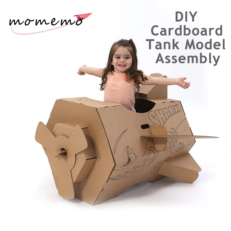 

MOMEMO Aircraft Assembled DIY Puzzle Aircraft Model Assembly Model Building Kits Cardboard Airplane Assemble Puzzle Model Sets