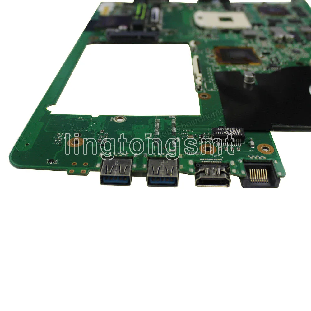 GT630M/GT635M 2 Гб N76V материнская плата для ноутбука For Asus N76VJ N76VB N76VZ N76VM REV: USB 3 0 полностью