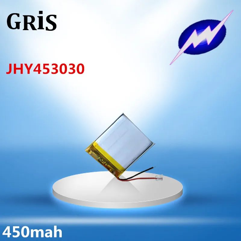 JHY 453030 battery smart watch battery photo watch special polymer lithium Rechargeable Li-ion Cell