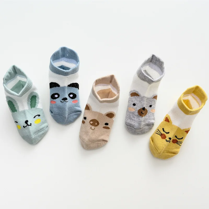 

Baby Socks 5Pairs/lot Summer Mesh Thin Baby Socks for Girls Cotton Infant Casual Boy Girls Toddler Socks Cartoon Newborn Cute