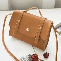 Вечерние легко застёгивающийся рабочих Crossbody Симпатичные мягкие PU, женская сумочка через плечо Школа Торговый Повседневное легкий