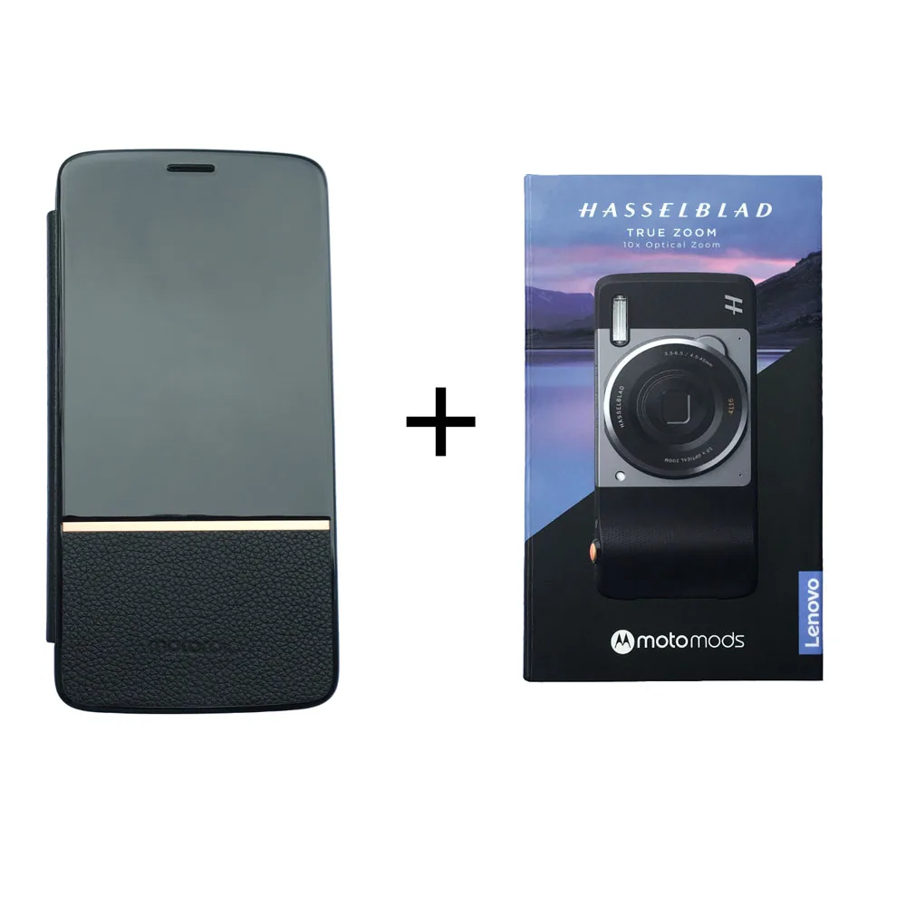 Камера Hasselblad с настоящим зумом для Motorola Moto Z4, Z3 play, Moto Z2 Force, Z2 play, Moto Z Play, Z Force Droid phone, Moto mod - Цвет: add folio cap