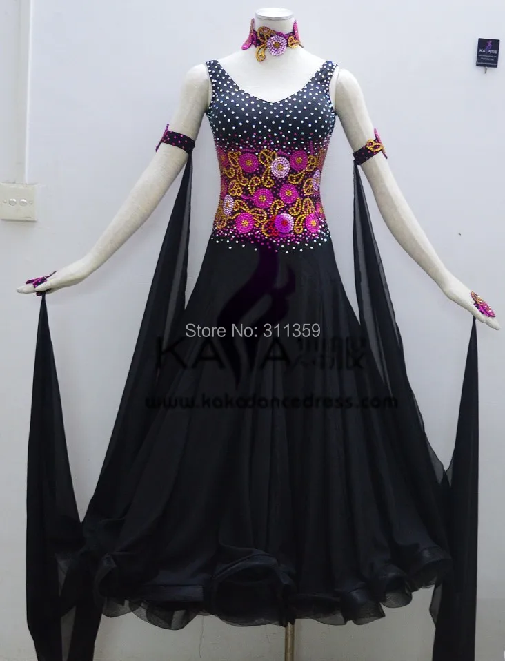 

KAKA DANCE B1416,2014 New Dance Wear Ballroom Standard Dance Dress,Waltz Competition Dress,Women,Ballroom Dance Dress