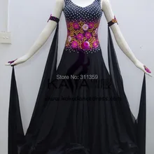 KAKA ТАНЕЦ B1416, Новинка года Одежда для танцев Костюмы для бальных танцев Стандартный платье для танцев, Вальс Конкурс платье, Для женщин, Костюмы для бальных танцев платье для танцев