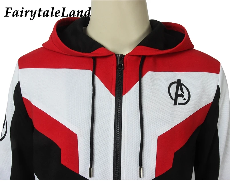 Avengers Endgame Superhero Hoodies Fancy Halloween Carnival Cosplay Quantum Realm Thor Captain America Sweatshirt Casual Hoodies