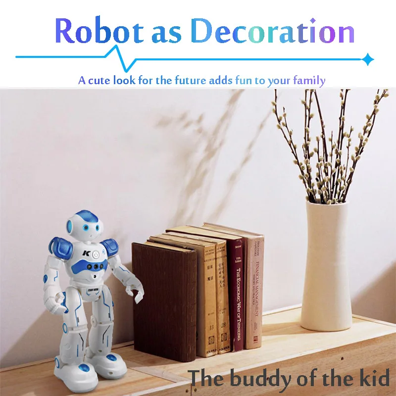 Intelligent RC Robot Remote Control Toy Biped Humanoid Robot For Kids Birthday 
