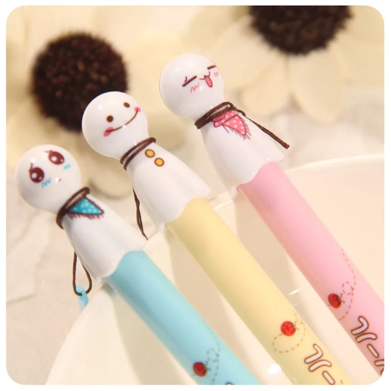 12 pcs/Lot Sunny doll gel pen for writing Japanese kawaii pens ...