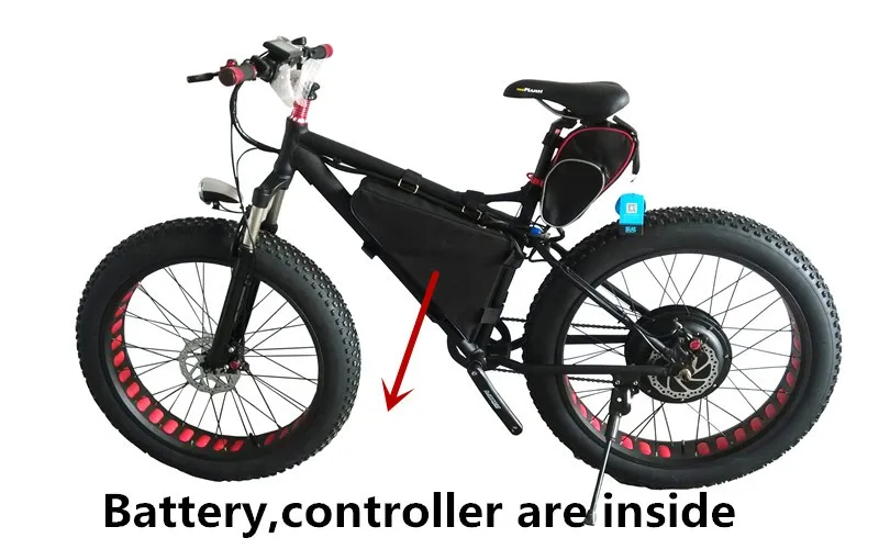 Комплект для электровелосипеда на фэтбайке 65 км/ч 48 В 1500 Вт|rear motor|conversion kitbike conversion