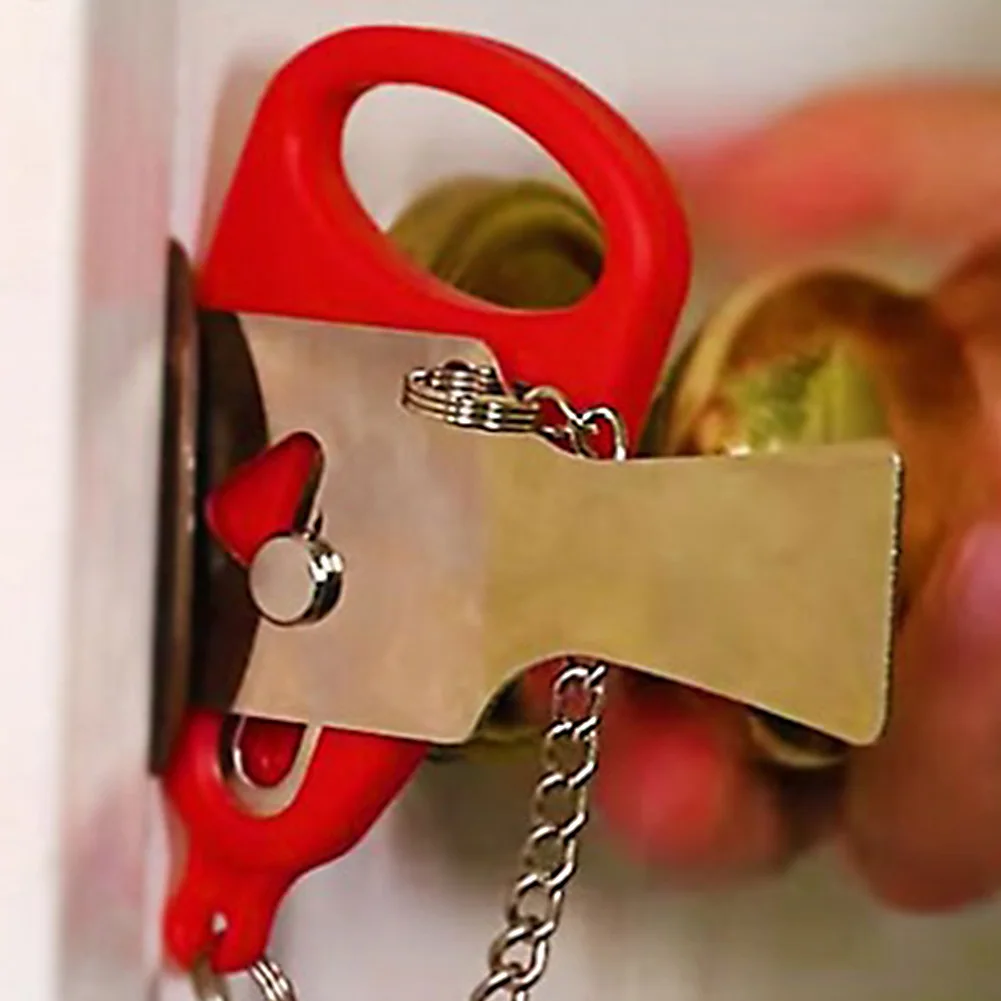 

Accommodation Hotel Practical Self-defense Durable Door Lock Travel Security Tools Anti-theft Women Portable Latch Home Use
