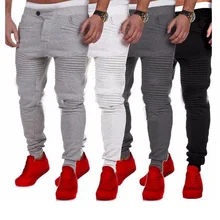 Мужские спортивные штаны с эластичной резинкой на талии, новинка, Брендовые спортивные штаны для мотоциклистов, для мальчиков, Повседневная Уличная одежда в стиле хип-хоп, облегающие мужские шаровары для бега