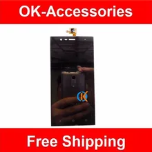Schwarz Farbe Ersatz Für Highscreen Boost 3 LCD Display + Touchscreen Digitizer Montage 1 Teil/los AAA Qualität
