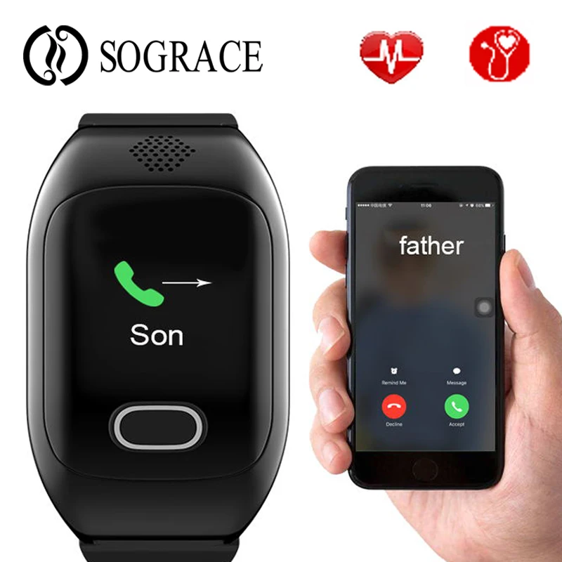 5 шт. умный Браслет для пожилых людей GPS WIFI lbs позиционирование Smartband с кровяным