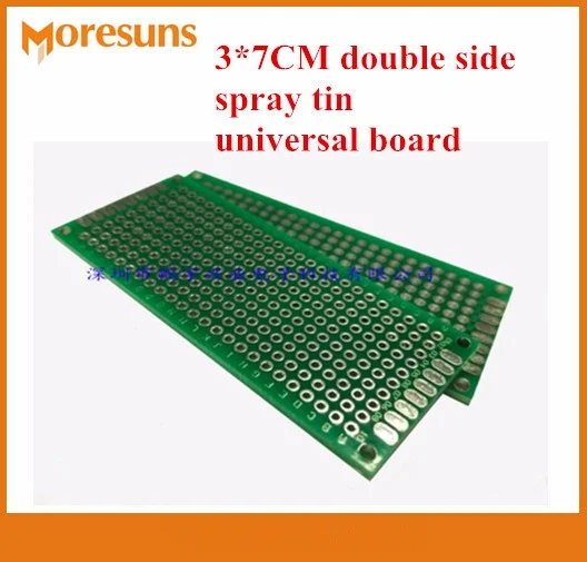 Double Side PCB Spray Tin Universal Board 1.6T 2.54 Spacing universal PCB_