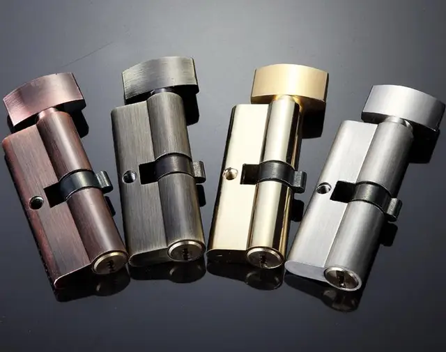 4 Colors Copper Core Anti theft door Locks Home Security Gate Door Lock