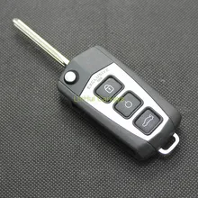 PINHA Caso Chave para HYUNDAI SONATA Chave Do Carro 3 Botões Lâmina Uncut Modificado Em Branco Remoto Chave Shell Capa 1 PC