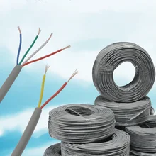 Солнечный водонагреватель контроллер аксессуары датчик сигнальная линия 2 ядра 4 ядра зонд линия Соленоидный клапан сигнальная линия