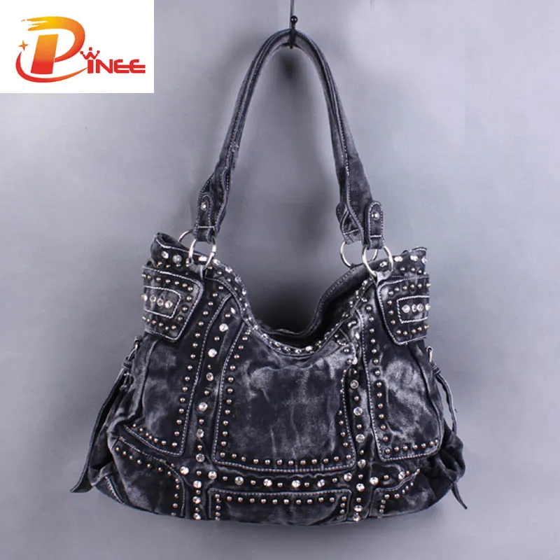 Vintage Design Fashion Denim Women Bag Jeans Shoulder Bags S Vintage Design Fashion Denim Women Bag Jeans Shoulder Bags S Handbags Crossbody Messenger