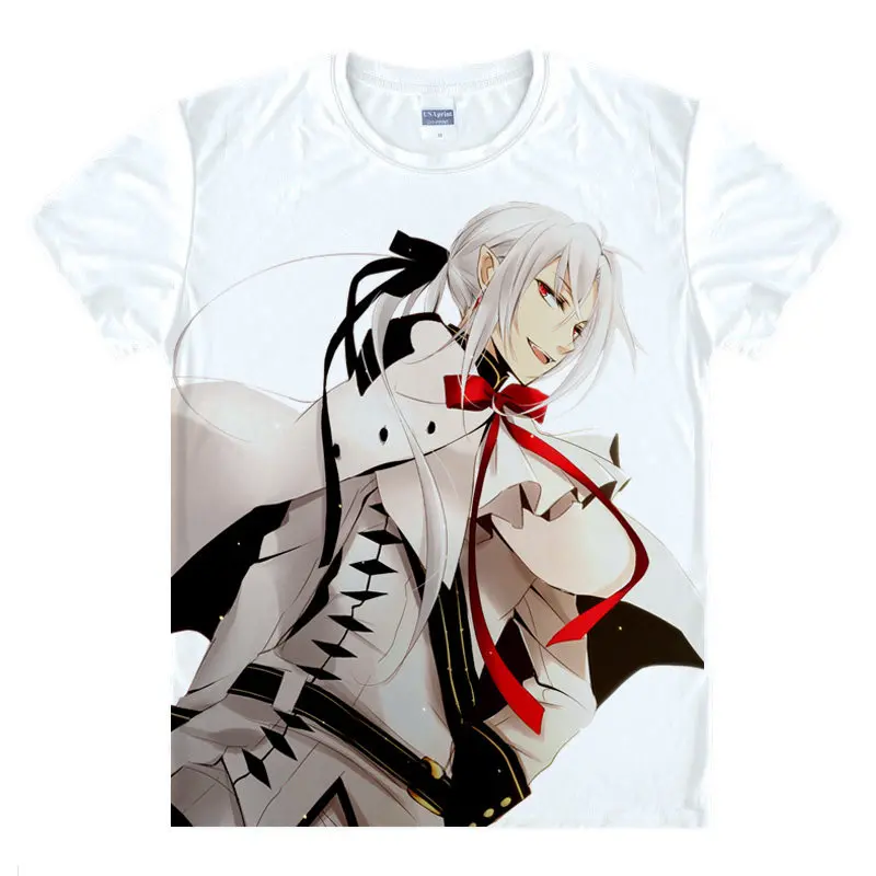 

Seraph of the End T-Shirt Ferid Bathory Shirt Cute Womens t-shirts Anime clothes cute kawaii t-shirts Japan Anime cute clothes a
