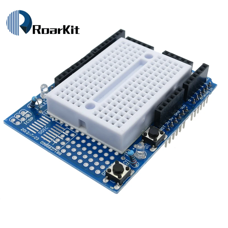 

UNO Proto Shield prototype expansion board with SYB-170 mini breadboard based For ARDUINO UNO ProtoShield