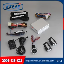 Engine Push Button Remote Start With Car Alarm Keyless Entry System Push Button Keyless Entry