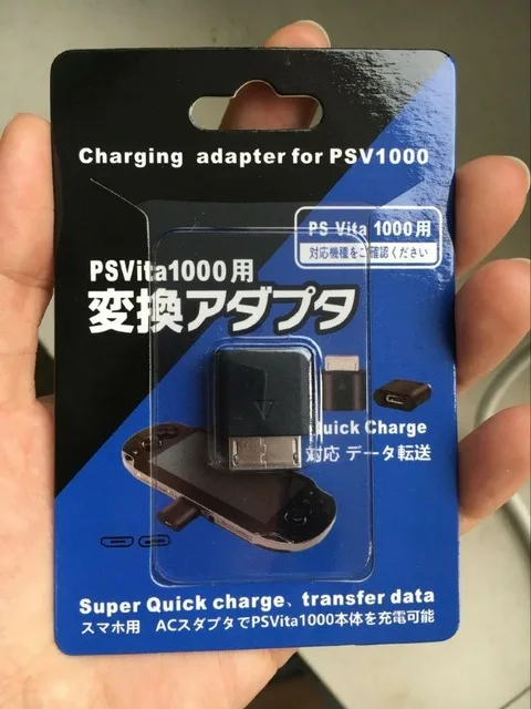

Brand New Micro USB to PSV1000 Adapter for PSVita charge adapter transmission converter Charging USB TYPE-C